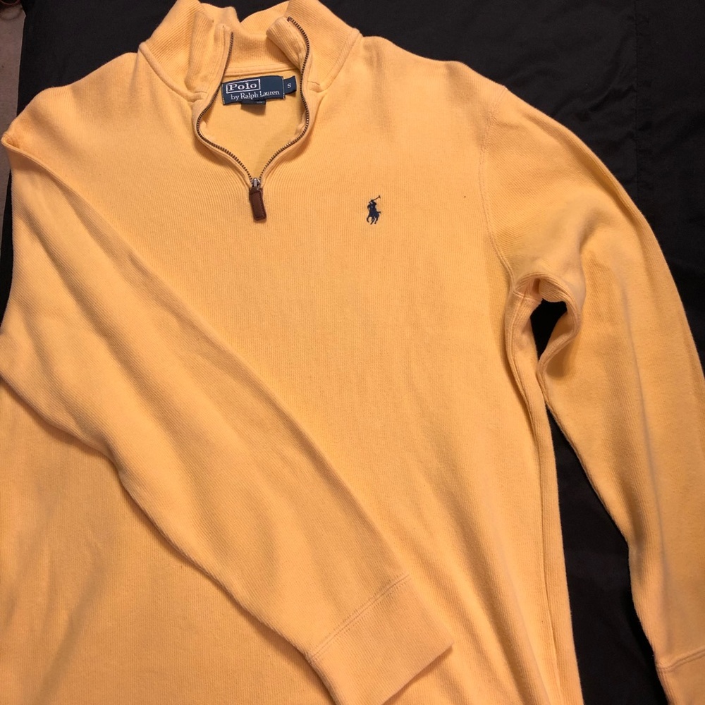 Polo by Ralph Lauren Yellow Quarter Zip